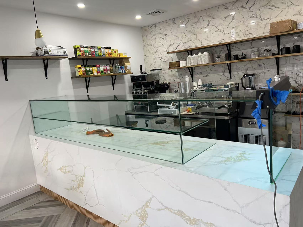 Glass display box
